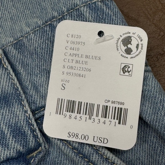 Free People We The Free Edie Denim Skirtall Size
Small - Picture 6 of 6